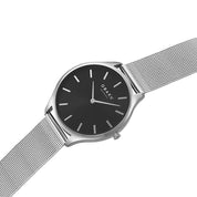 Obaku Tang Lille Onyx Black 35mm Watch - V260LXCBMC