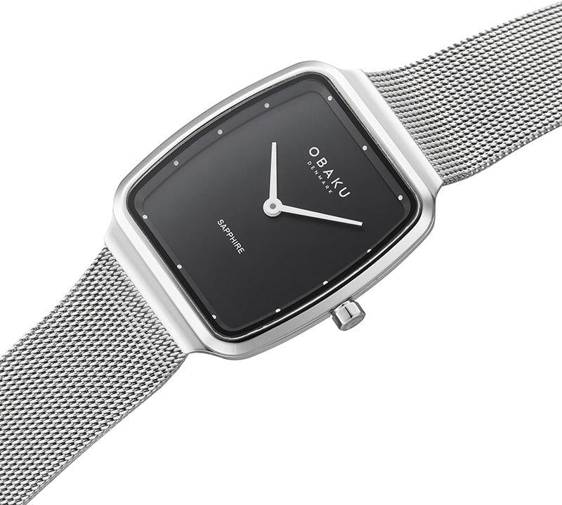 Obaku Tern Lille Black 27mm Watch - V267LXCBMC