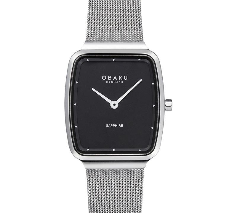 Obaku Tern Lille Black 27mm Watch - V267LXCBMC