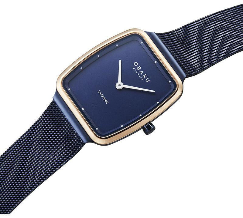 Obaku Tern Lille Ocean Blue 27mm Watch - V267LXSLML