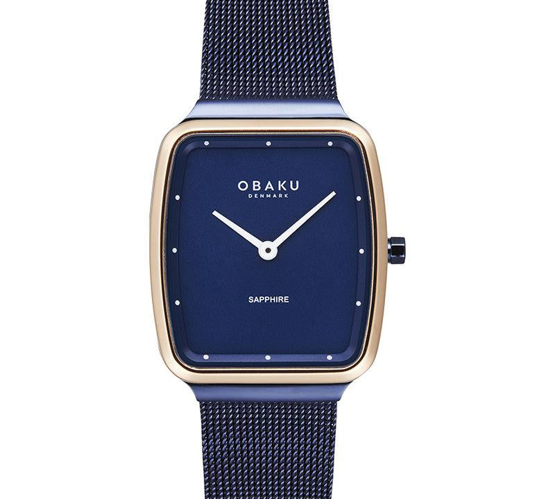 Obaku Tern Lille Ocean Blue 27mm Watch - V267LXSLML