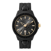 Plein Sport Fearless Black-Rose Gold Analog Watch 43mm