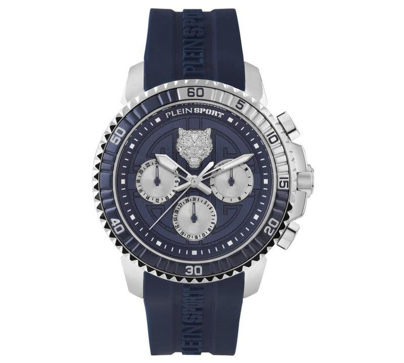 Plein Sport Herren Blue Chronograph Watch 45mm