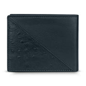 Police Croc Navy Leather Wallet