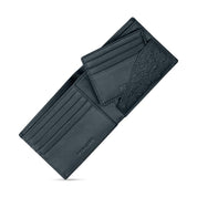 Police Croc Navy Leather Wallet
