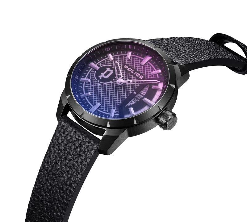 Police Gents Neist Grey Dial 3 Hands, Date Watch