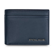 Police Grande navy Leather Wallet
