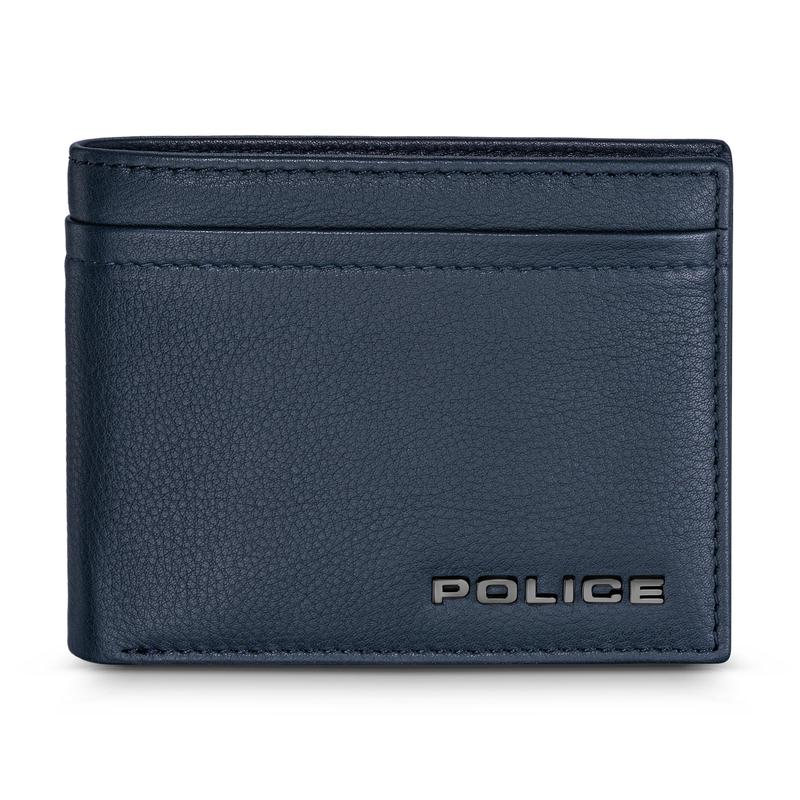 Police Grande navy Leather Wallet