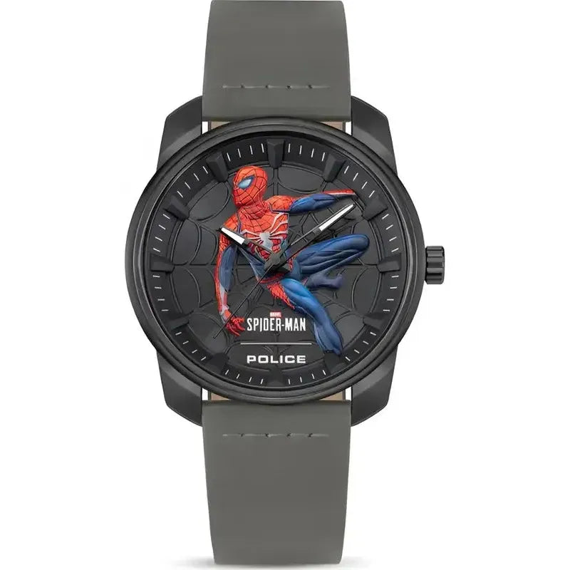Police Men Spider-Man Superhero Edition Printed Dial Men's Watch
