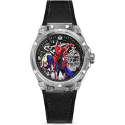 Police Men Spider-Sense Edition Automatic Printed Dial Men's Watch