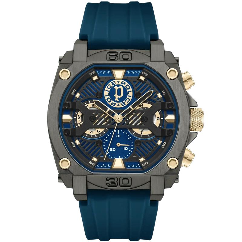 Police Norwood Blue Dial Men's Watch
