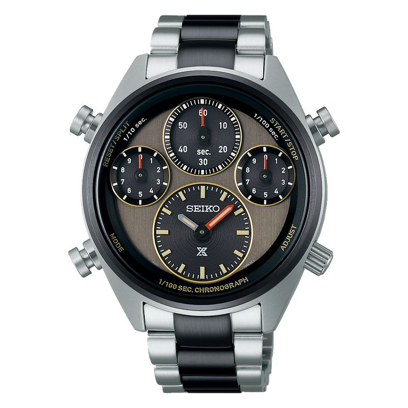Prospex Khaki Stripe One Hundredth of a Second Speed timer Solar Chronograph