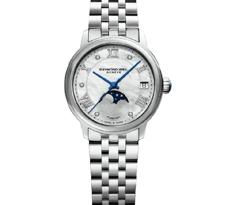 Raymond Weil Maestro Ladies Automatic Moon phase Watch - R2139ST00965