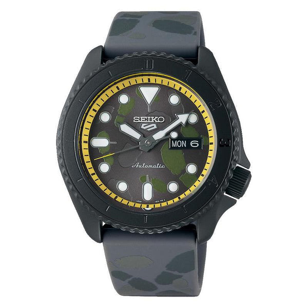 SEIKO 5 Sports ONE PIECE 限定モデル 腕時計 Seiko 5 Sports ONE PIECE Limited Edition Watch (SANJI) - SRPH69K1
