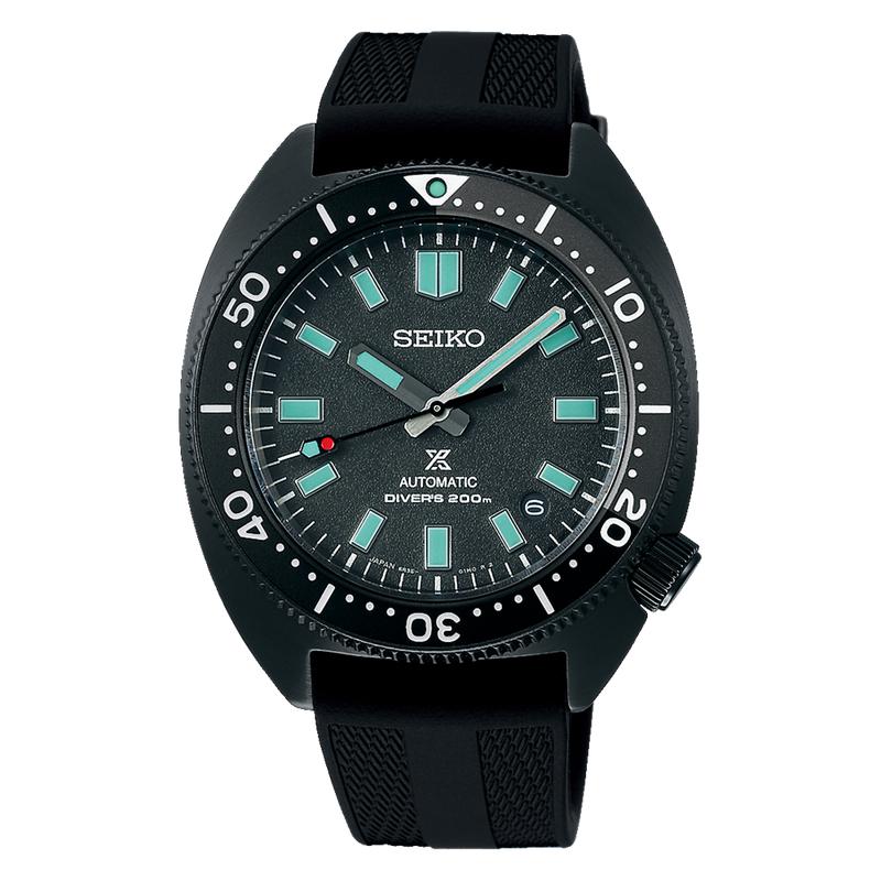 Seiko Prospex Black Series Night Turtle Watch - SPB335J1