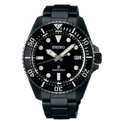 Seiko Prospex Solar Diver All-Black 200m Waterproof Watch