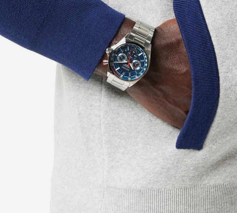 Seiko Sport Chronograph Watch - SSB407P1
