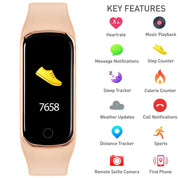 Series 08 Reflex Active Blush & Gold Smart Watch