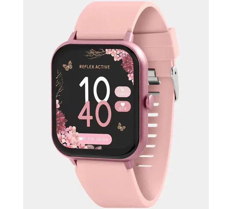 Series 17 Reflex Active Pink Smart Watch & True Wireless Sound Earbud Set