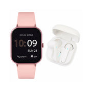 Series 17 Reflex Active Pink Smart Watch & True Wireless Sound Earbud Set