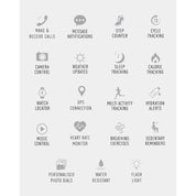 Series 23 Reflex Active Black Smart Watch