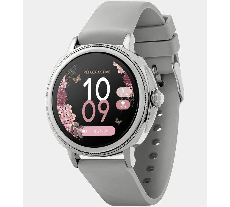 Series 25 Reflex Active Silver Grey Calling Smart Watch