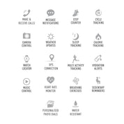 Series 25 Reflex Active Silver Grey Calling Smart Watch