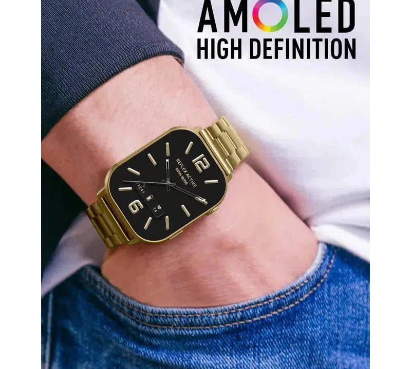 Series 29 Reflex Active Amoled Pale Gold Bracelet Smart Calling Watch
