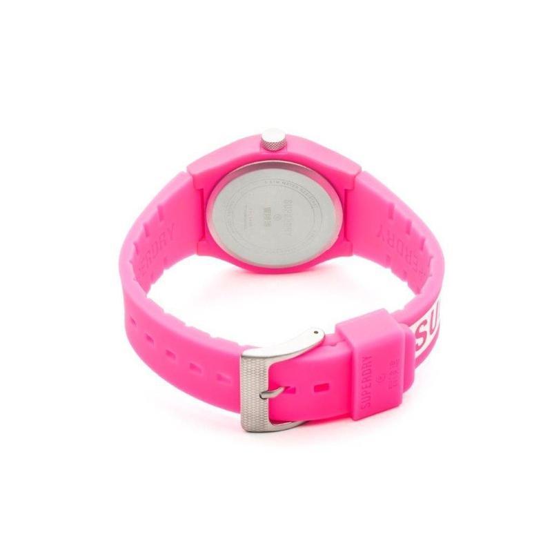 Superdry Ladies Urban Brand Block Pink Strap