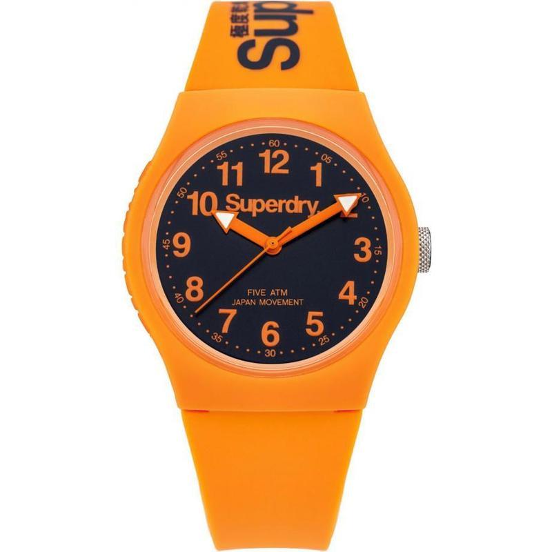 Superdry Urban Orange Silicon Strap