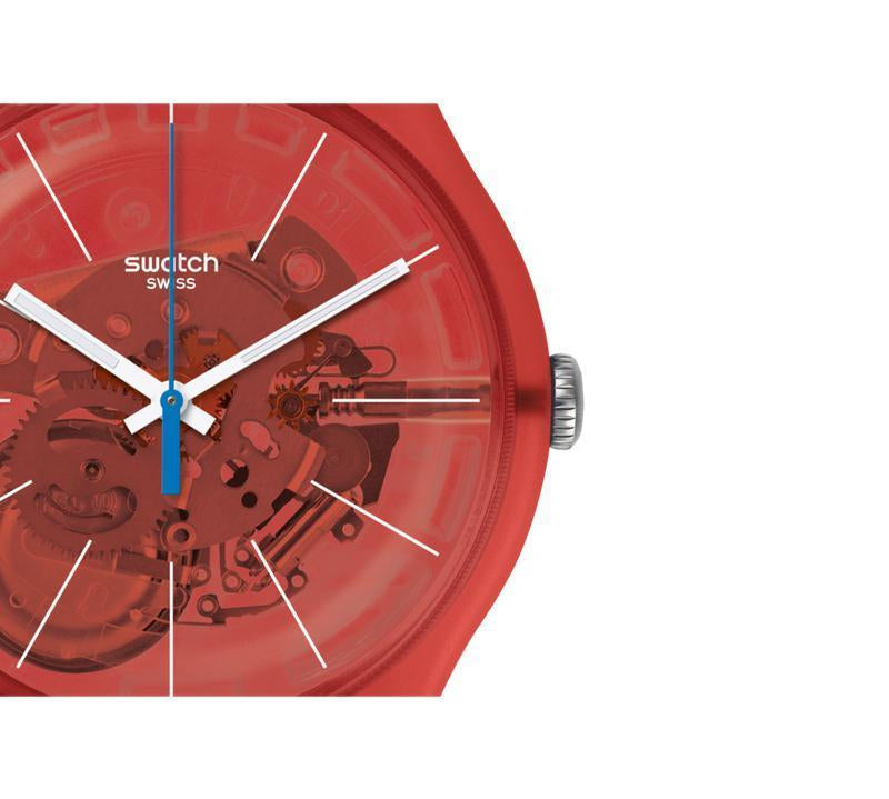 Swatch BLOODY ORANGE Watch SUOO105