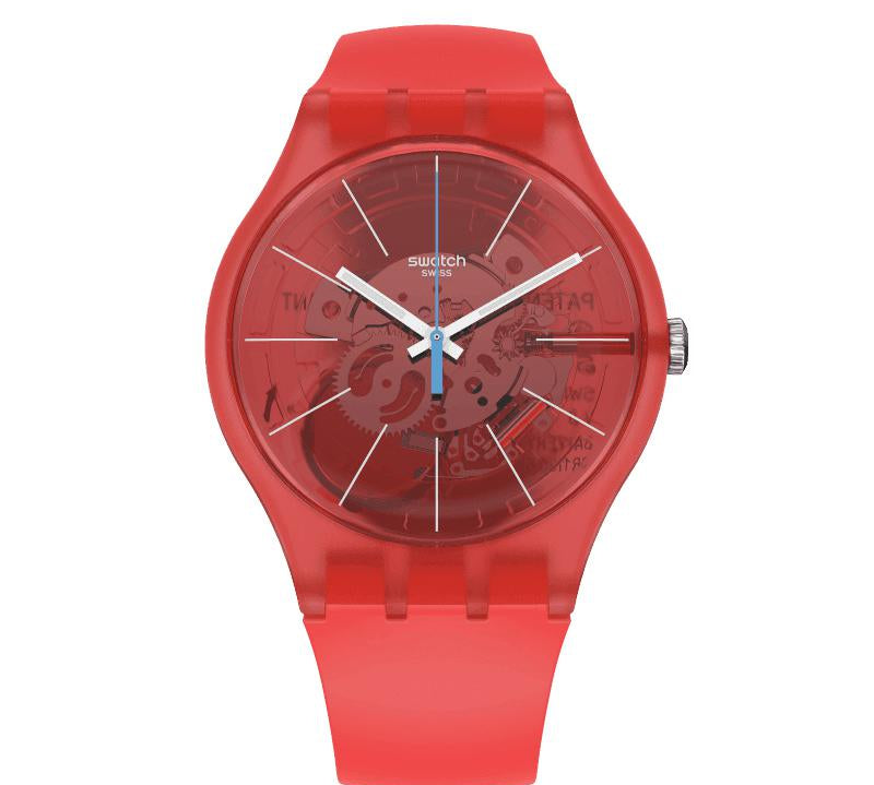 Swatch BLOODY ORANGE Watch SUOO105