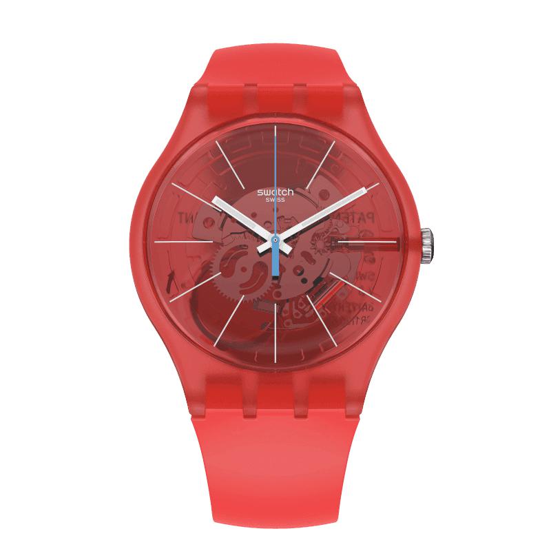 Swatch BLOODY ORANGE Watch SUOO105