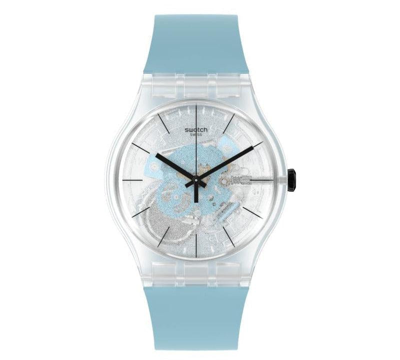 Swatch BLUE DAZE Watch SO29K105