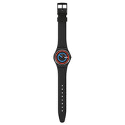 Swatch CIRCLING BLACK Watch SO28B706