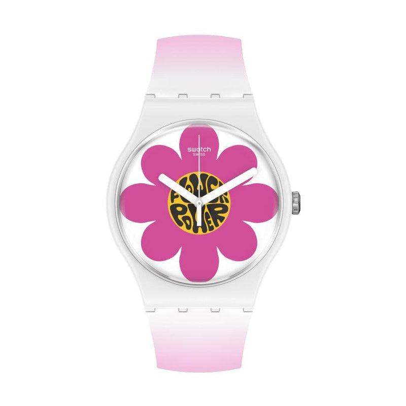 Swatch FLOWER HOUR Watch SO32M104