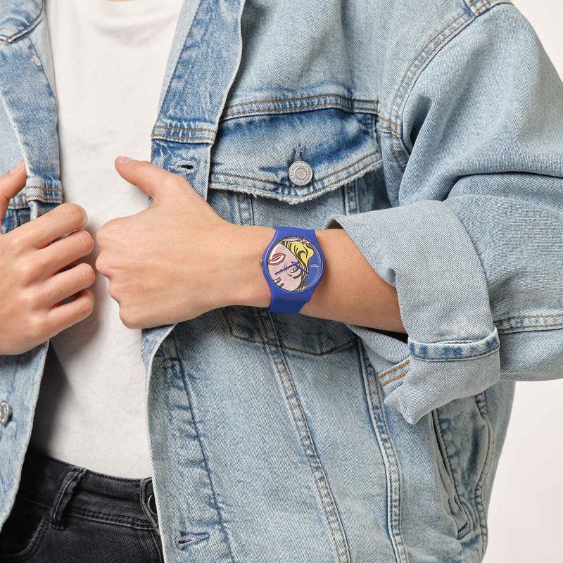 Swatch GIRL BY ROY LICHTENSTEIN, THE WATCH SUOZ352