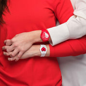 Swatch HALF <3 WHITE Watch SO29Z112