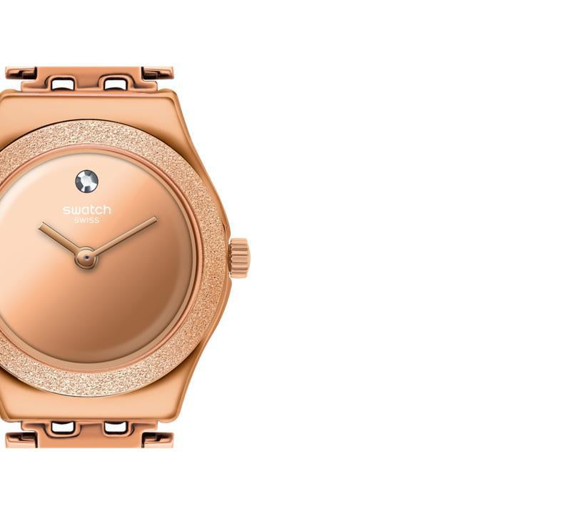 Swatch LUMINESCENT ROSE Watch YSG166M