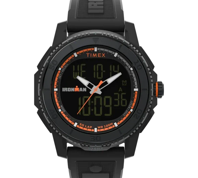 TIMEX IRONMAN Adrenaline Ana-digi 46mm PU Strap Watch