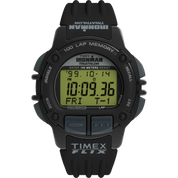 TIMEX IRONMAN Flix 100 Lap 42mm PU Strap Watch