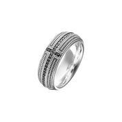 Thomas Sabo Band Ring Cross Pave