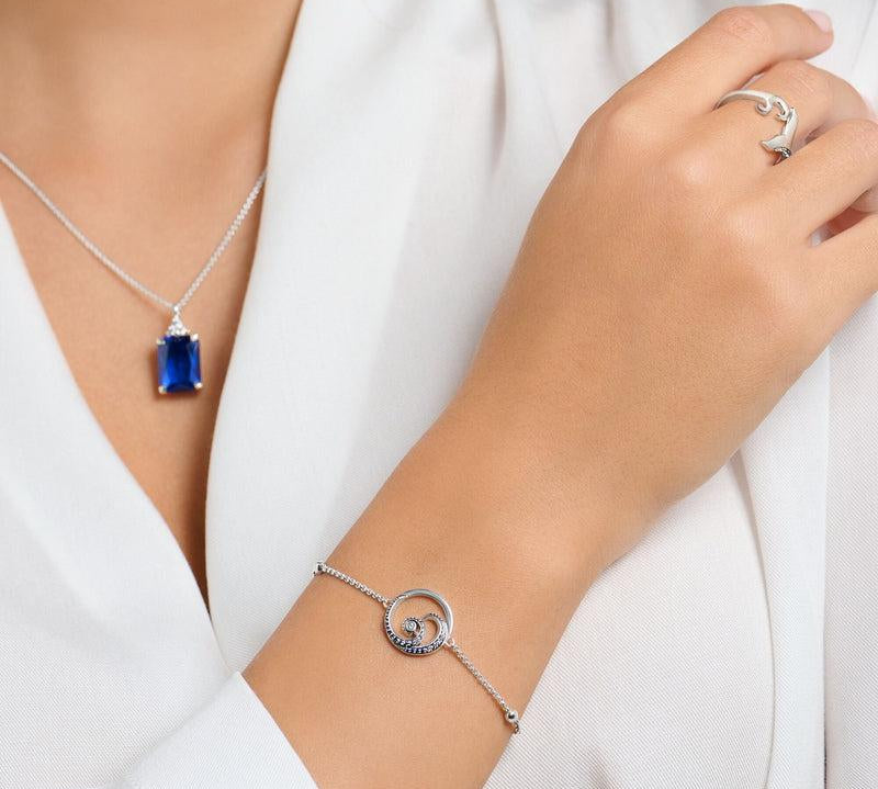 Thomas Sabo Bracelet wave with stones