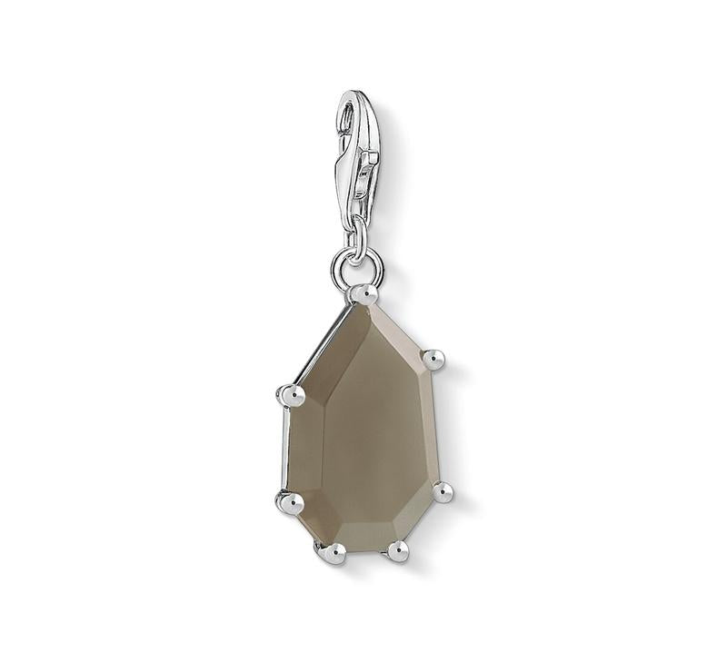 Thomas Sabo CHARM PENDANT BROWN STONE