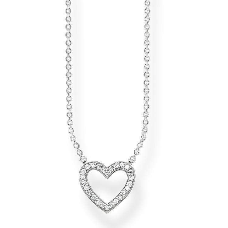 Thomas Sabo CZ Heart Necklace