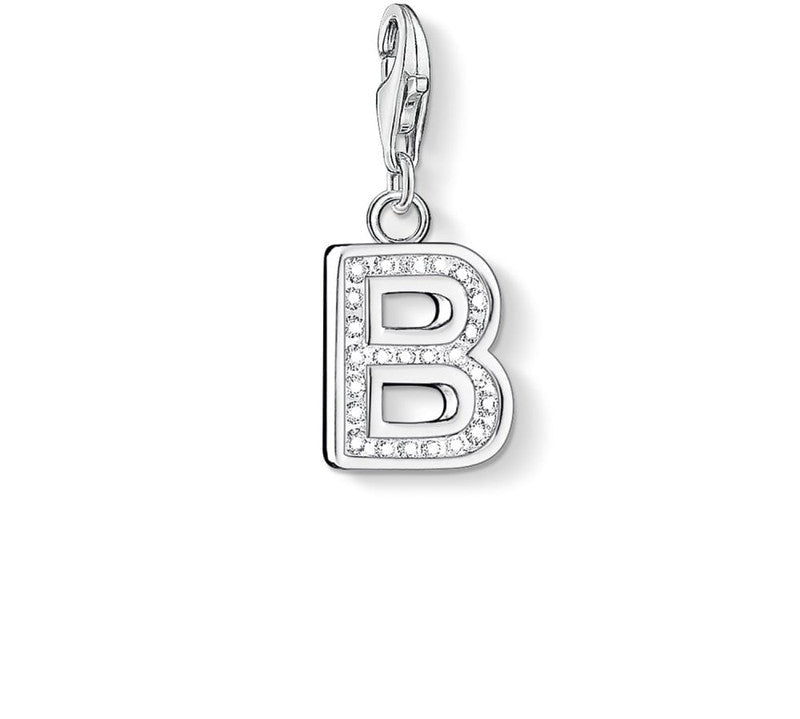 Thomas Sabo CZ Letter B Charm