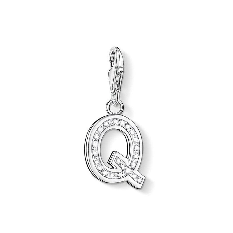 Thomas Sabo CZ Letter Q Charm