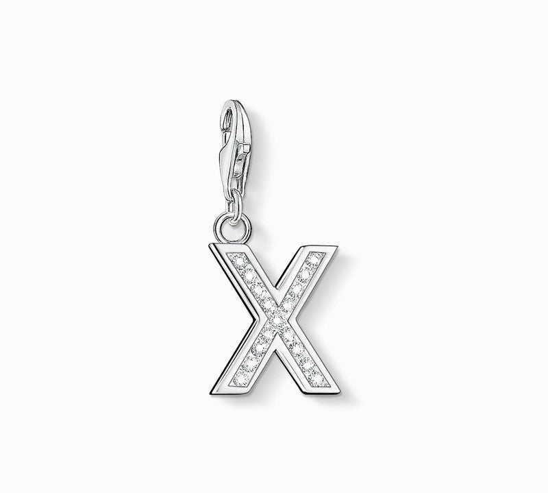 Thomas Sabo CZ Letter X Charm
