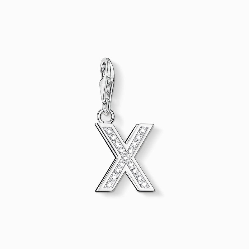 Thomas Sabo CZ Letter X Charm