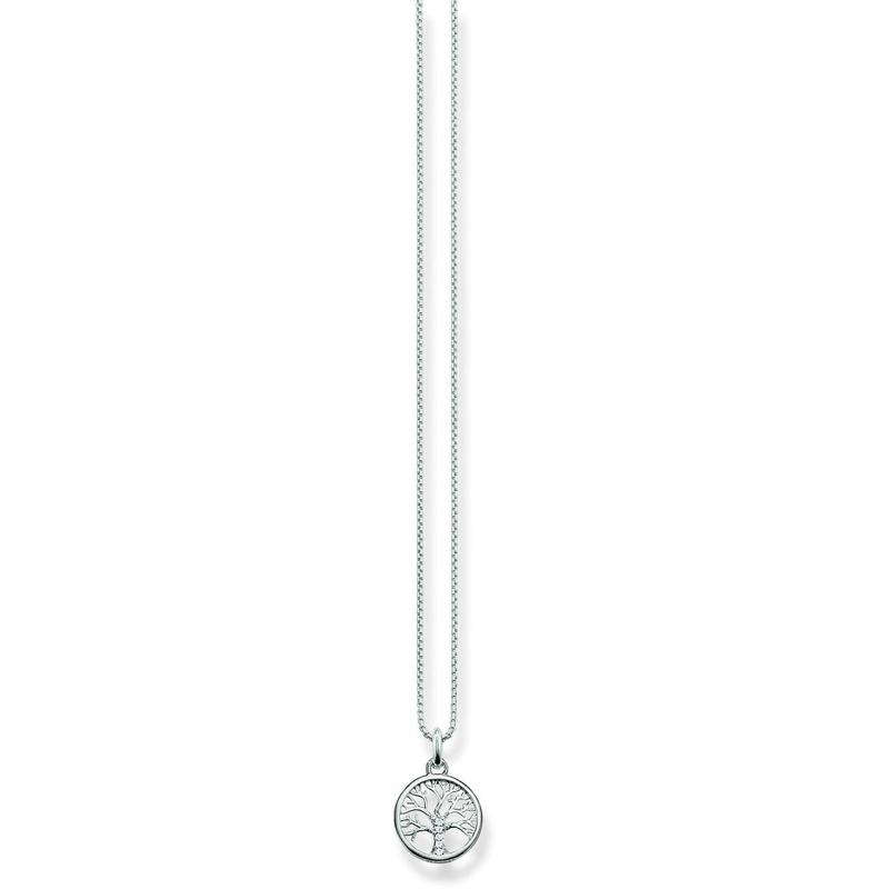 Thomas Sabo CZ Tree of Life Necklace